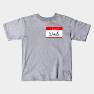 My Name is Wanda Kids T-Shirt